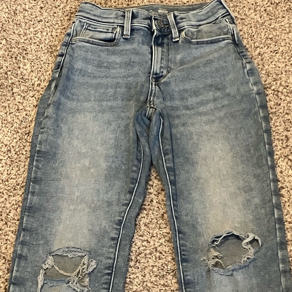 Old Navy Girls high-rise Rockstar Jeggings - Picture 2 of 14